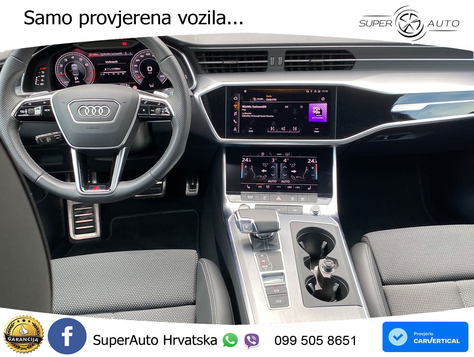 Audi A6 45 TFSI (265 KS) quattro ultra S tronic S line LED+GR SJED+ACC