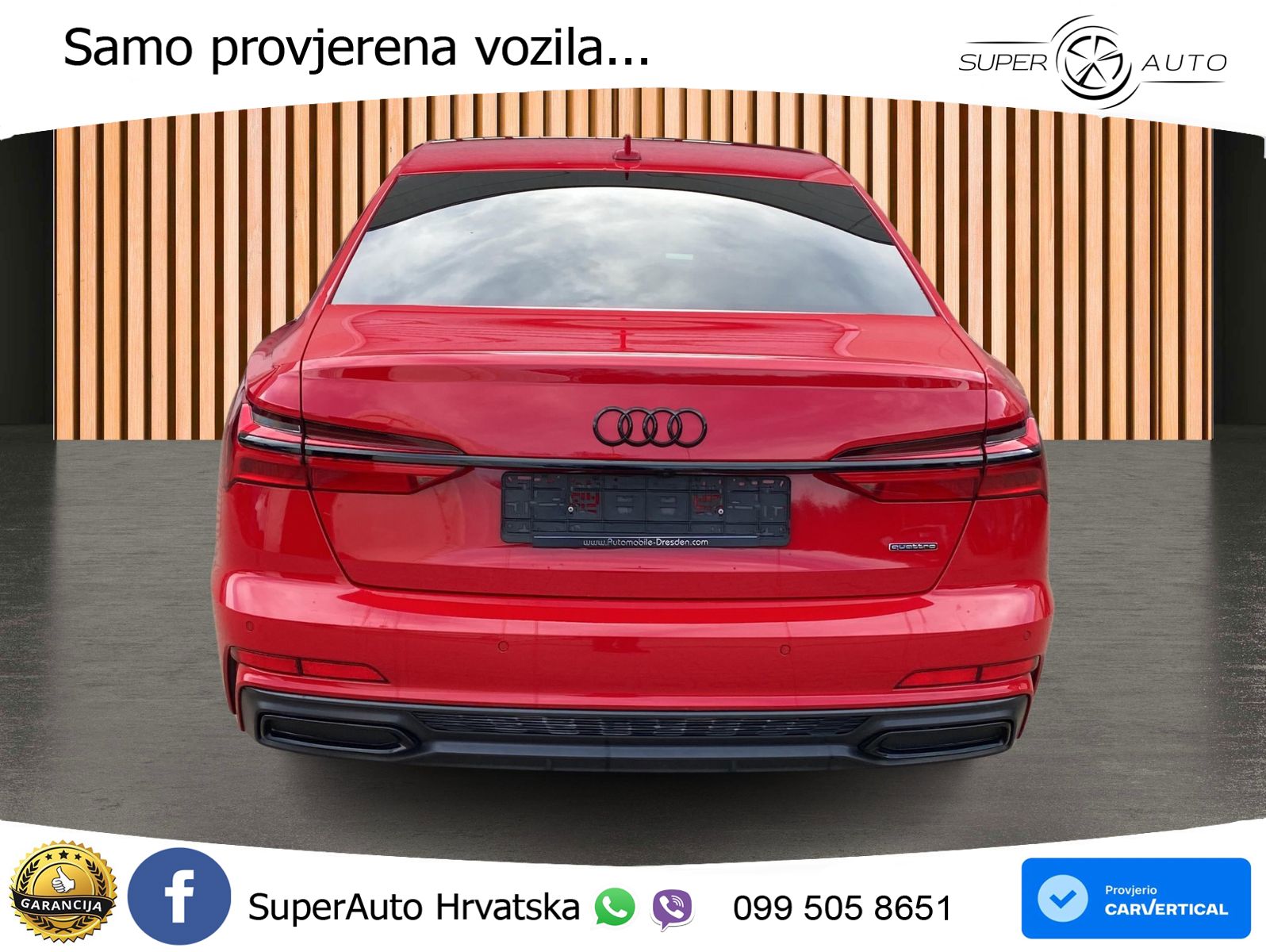 Audi A6 45 TFSI (265 KS) quattro ultra S tronic S line LED+GR SJED+ACC