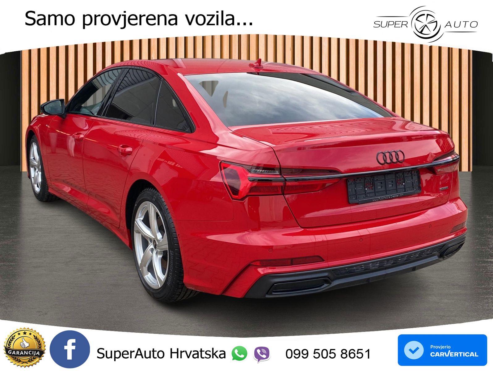 Audi A6 45 TFSI (265 KS) quattro ultra S tronic S line LED+GR SJED+ACC