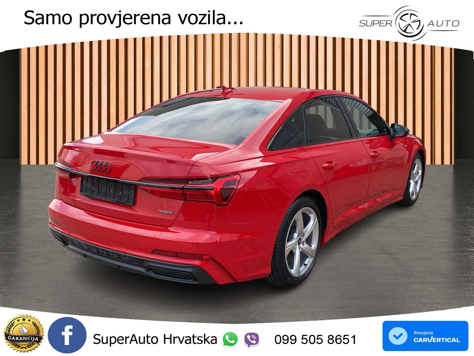 Audi A6 45 TFSI (265 KS) quattro ultra S tronic S line LED+GR SJED+ACC