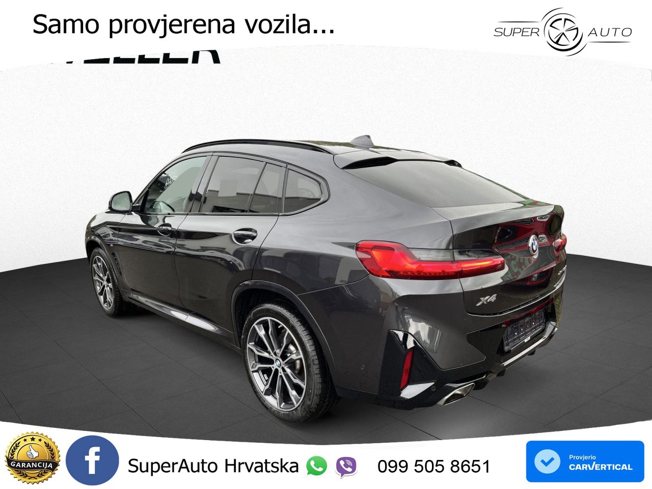 BMW X4 30d (286 KS) xDrive Steptronic M Sport LED+GR SJED+ACC