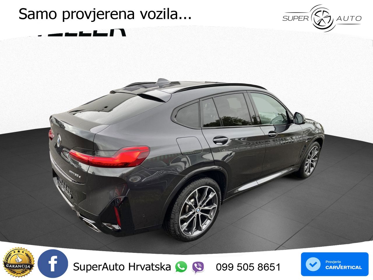 BMW X4 30d (286 KS) xDrive Steptronic M Sport LED+GR SJED+ACC