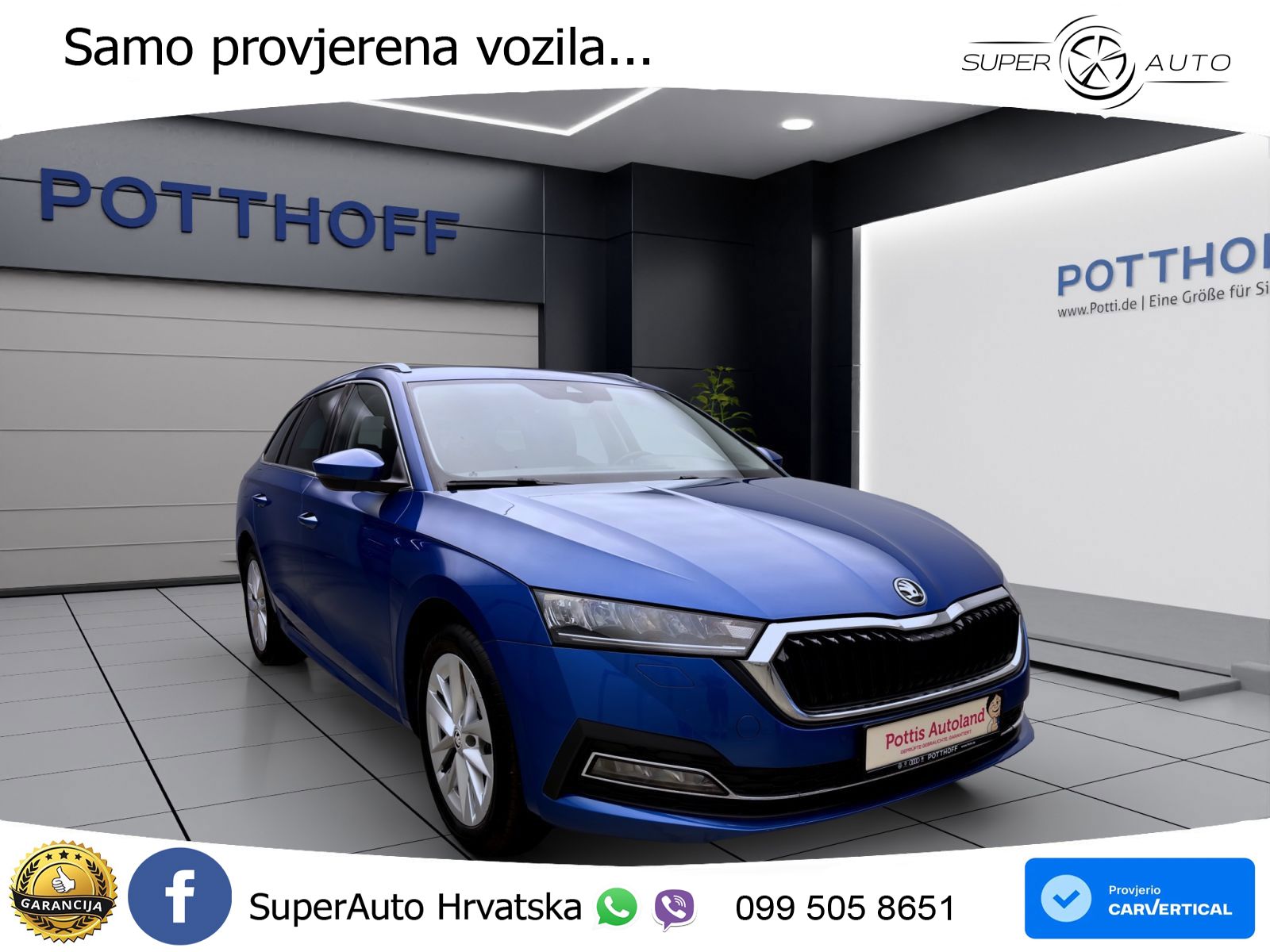 Škoda Octavia Combi 2.0 TDI (150 KS) DSG