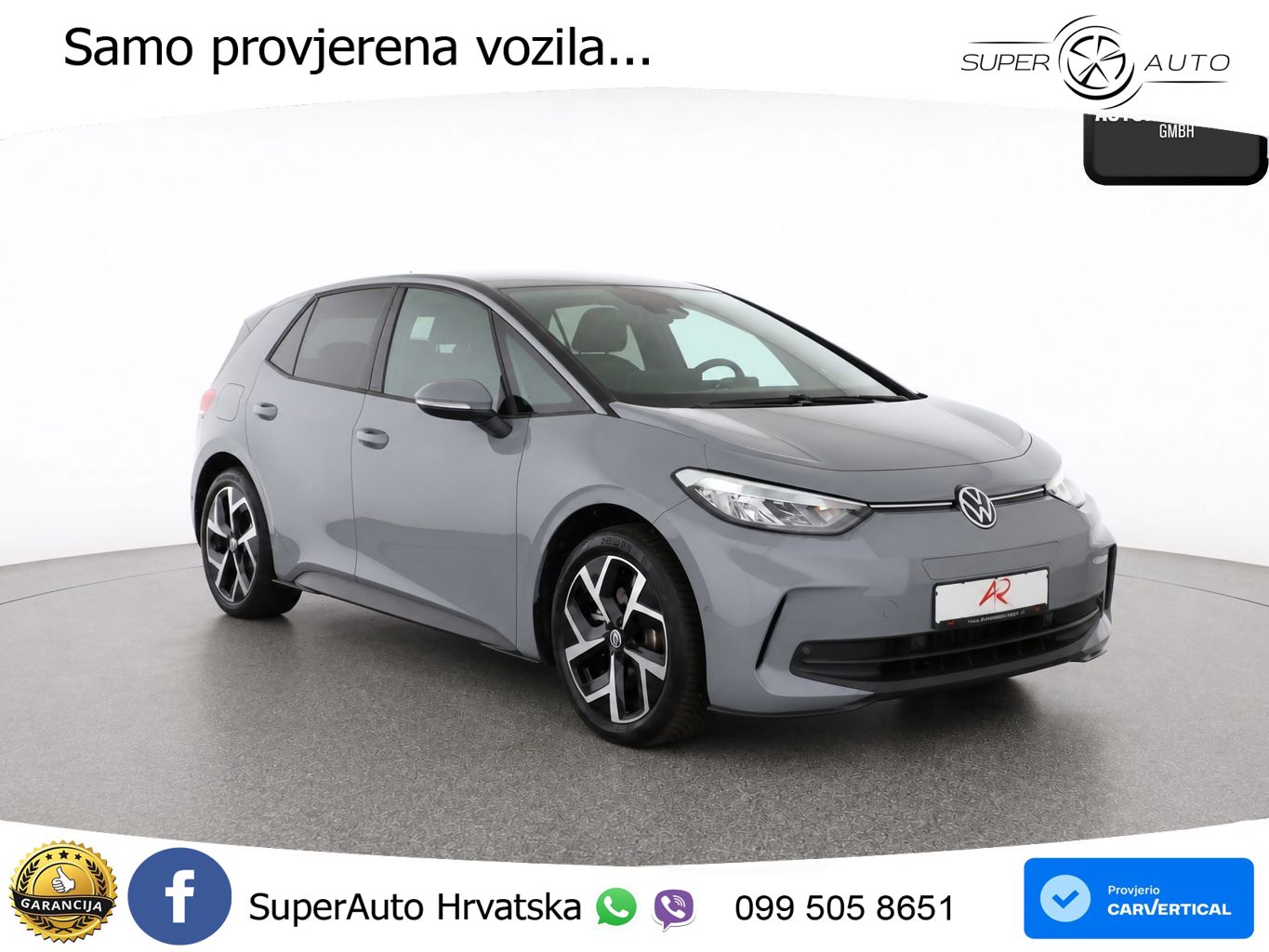 Volkswagen ID.3 Pro 62 kWh (204 KS) LED+GR SJED+ACC