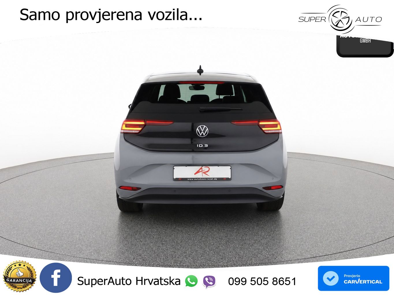 Volkswagen ID.3 Pro 62 kWh (204 KS) LED+GR SJED+ACC