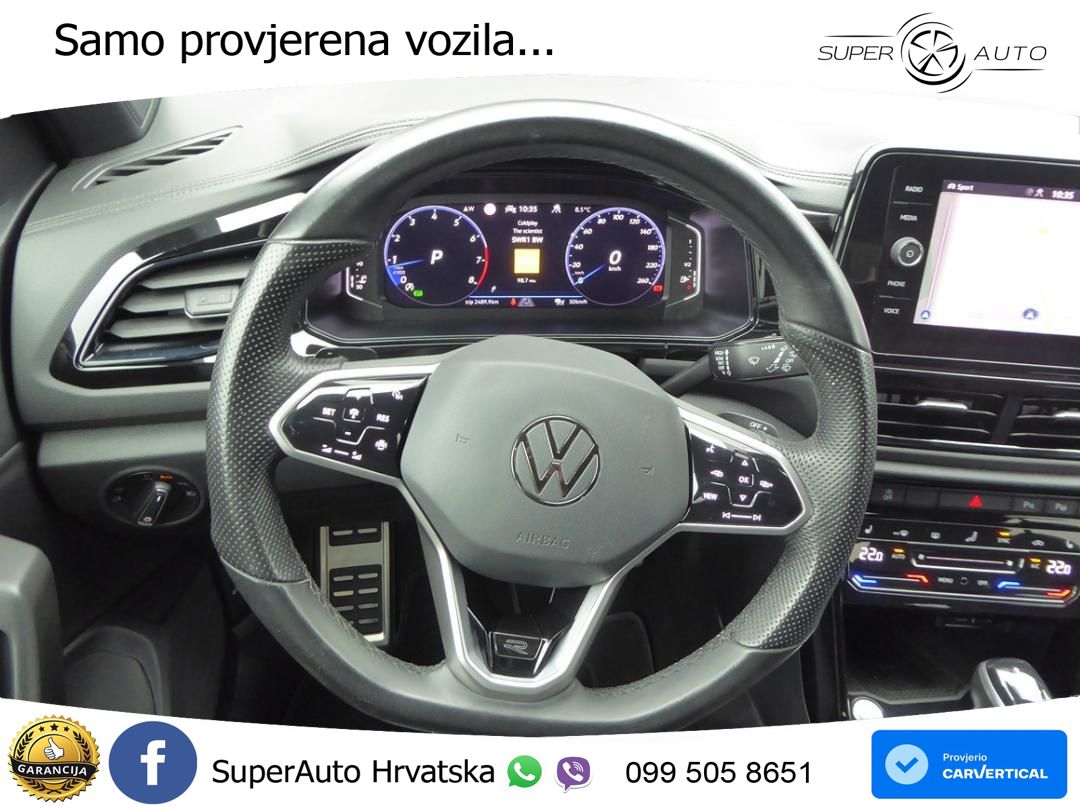 Volkswagen T-Roc 1.5 TSI (150 KS) DSG R-Line MATRIX+GR SJED+KAM