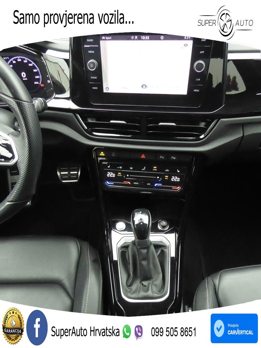 Volkswagen T-Roc 1.5 TSI (150 KS) DSG R-Line MATRIX+GR SJED+KAM