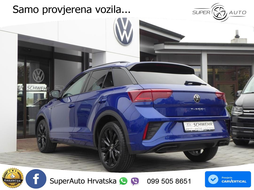 Volkswagen T-Roc 1.5 TSI (150 KS) DSG R-Line MATRIX+GR SJED+KAM