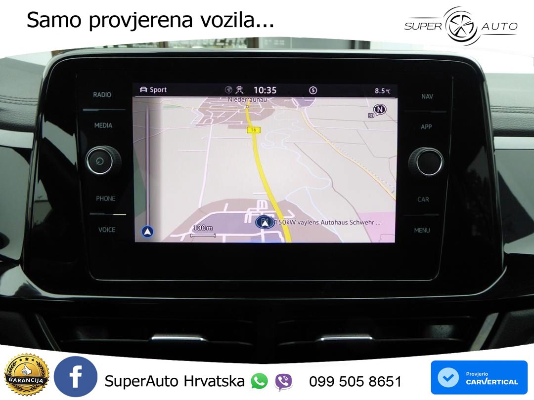 Volkswagen T-Roc 1.5 TSI (150 KS) DSG R-Line MATRIX+GR SJED+KAM