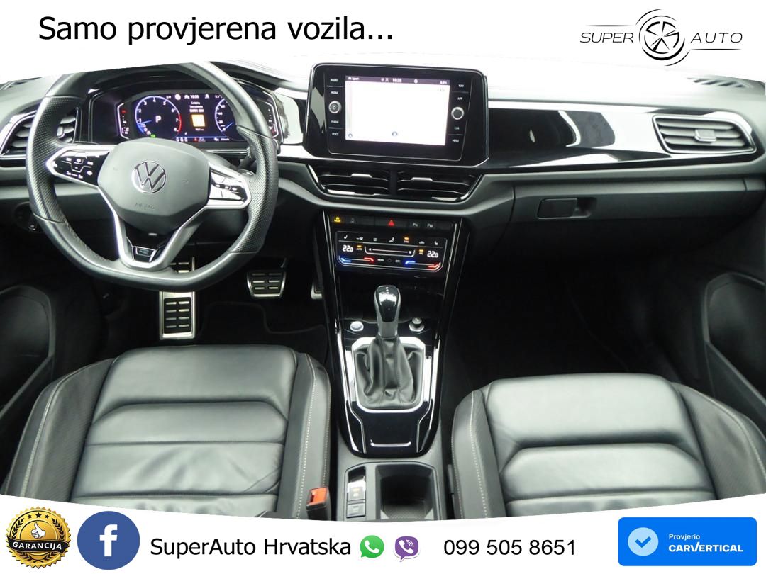 Volkswagen T-Roc 1.5 TSI (150 KS) DSG R-Line MATRIX+GR SJED+KAM