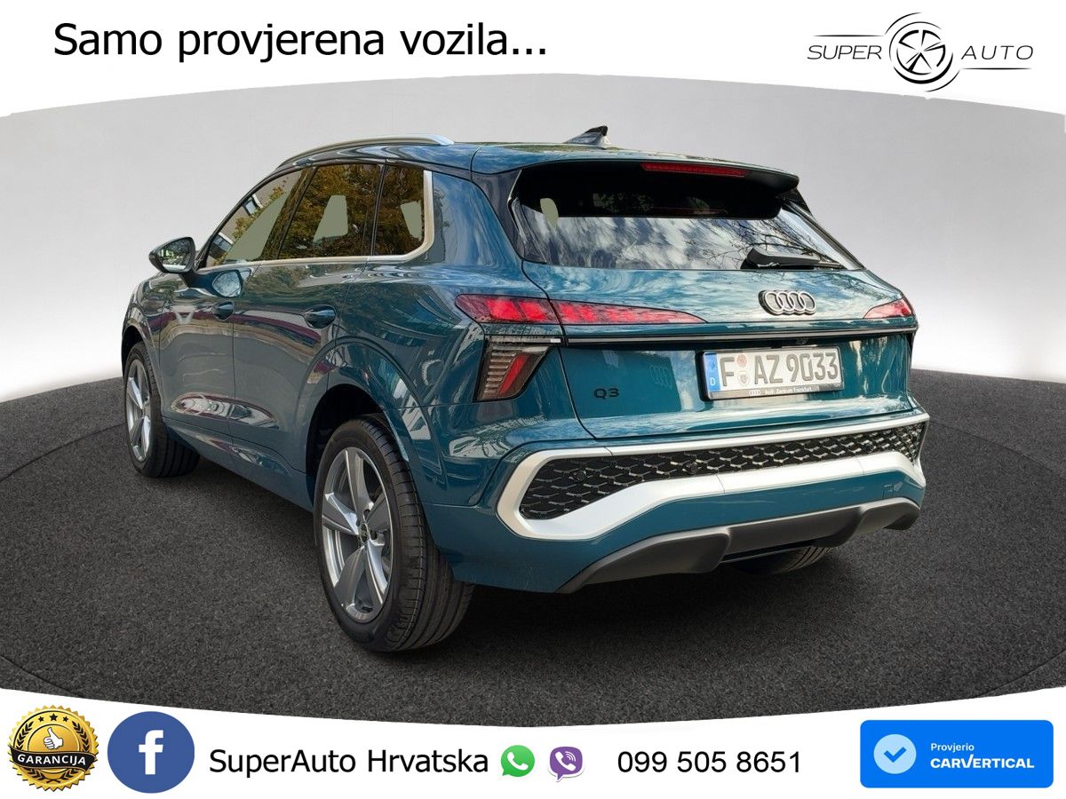 Audi Q3 1.5 TFSI (150 KS) S tronic S line LED+GR SJED+ACC
