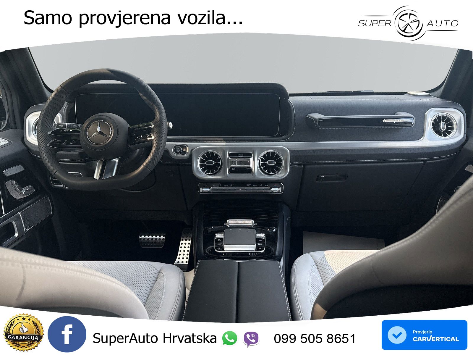 Mercedes G 500 Long (449 KS) 4MATIC 9G-TRONIC AMG LED+GR SJED+ACC