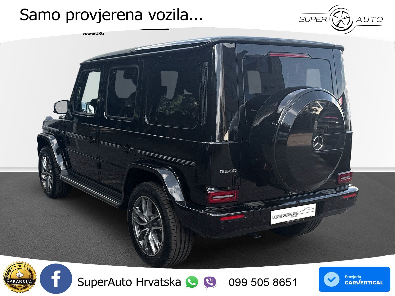 Mercedes G 500 Long (449 KS) 4MATIC 9G-TRONIC AMG LED+GR SJED+ACC