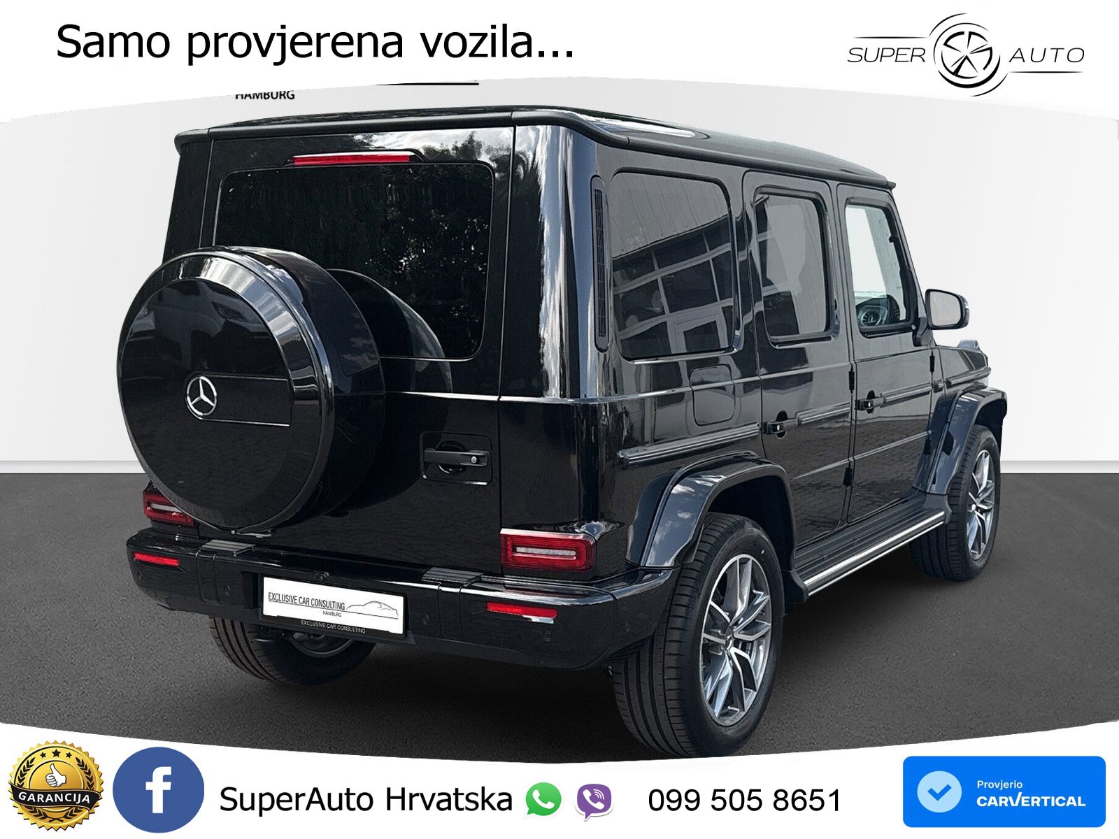 Mercedes G 500 Long (449 KS) 4MATIC 9G-TRONIC AMG LED+GR SJED+ACC