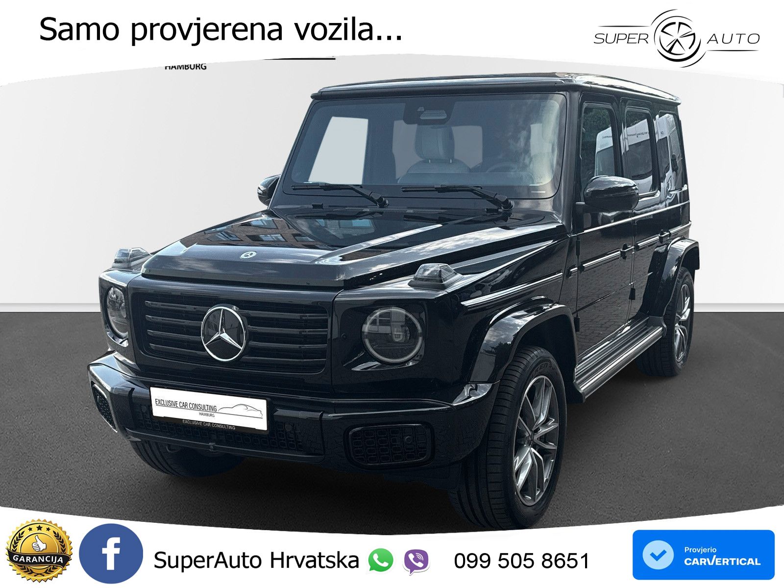 Mercedes G 500 Long (449 KS) 4MATIC 9G-TRONIC AMG LED+GR SJED+ACC