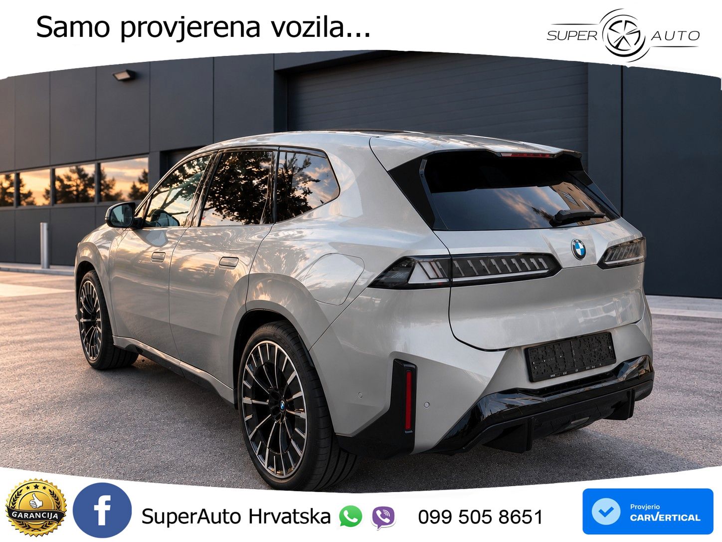 BMW iX3 50 108.7 kWh (469 KS) xDrive M Sport LED+GR SJED+ACC