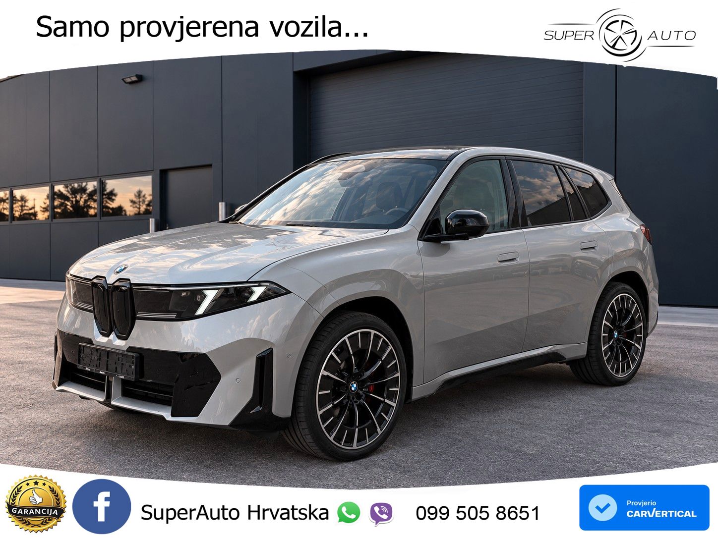 BMW iX3 50 108.7 kWh (469 KS) xDrive M Sport LED+GR SJED+ACC
