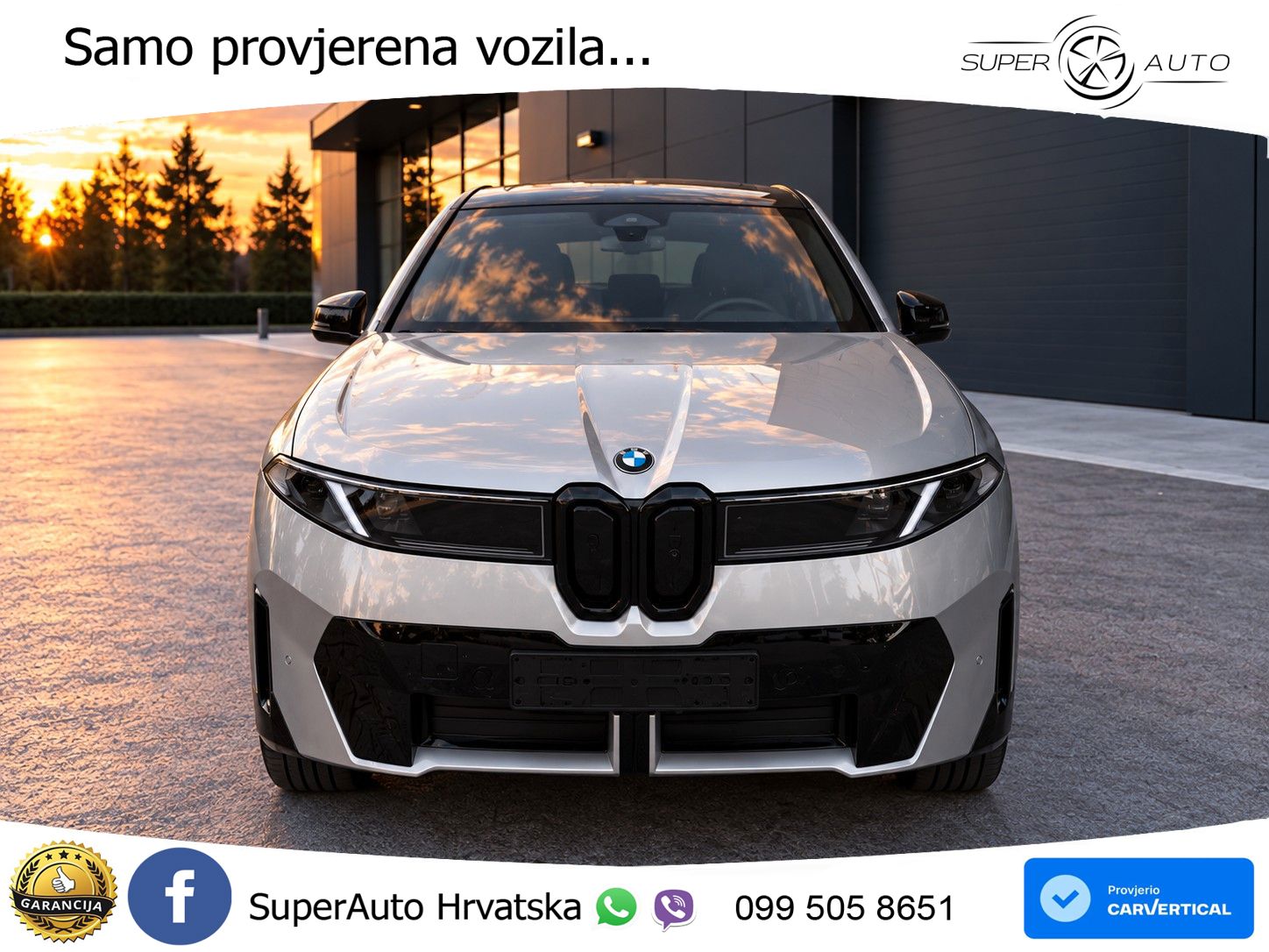BMW iX3 50 108.7 kWh (469 KS) xDrive M Sport LED+GR SJED+ACC