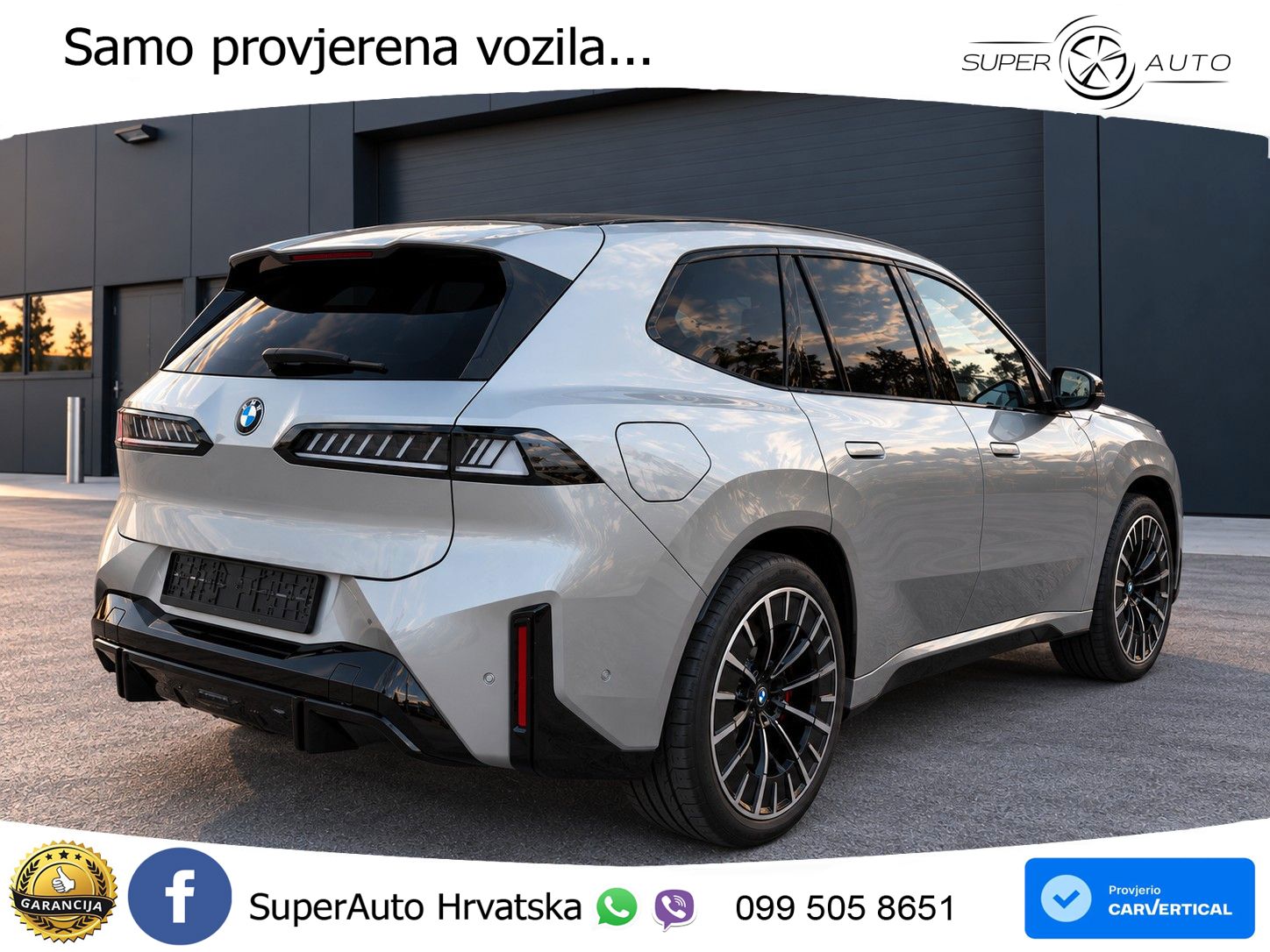 BMW iX3 50 108.7 kWh (469 KS) xDrive M Sport LED+GR SJED+ACC