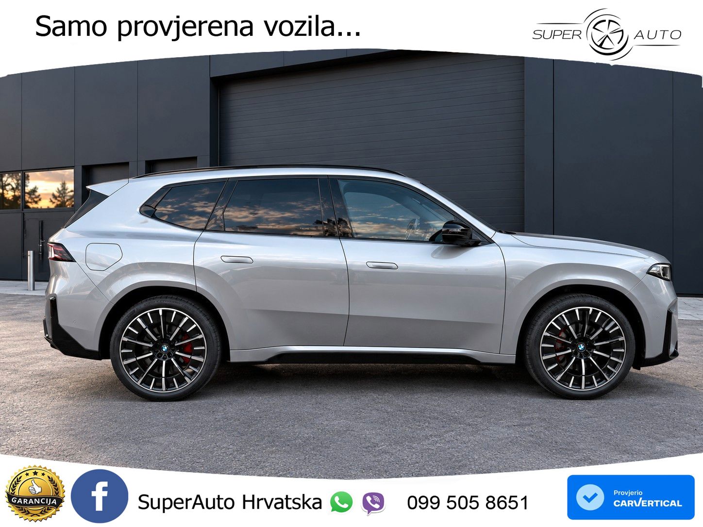 BMW iX3 50 108.7 kWh (469 KS) xDrive M Sport LED+GR SJED+ACC