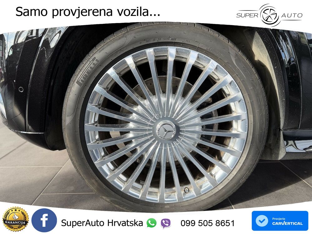 Mercedes-Benz GLS GLS 600 V8 EQ Boost 4MATIC G-TRONIC ZRAČNI+ACC+GR SJED+KAM+PANO