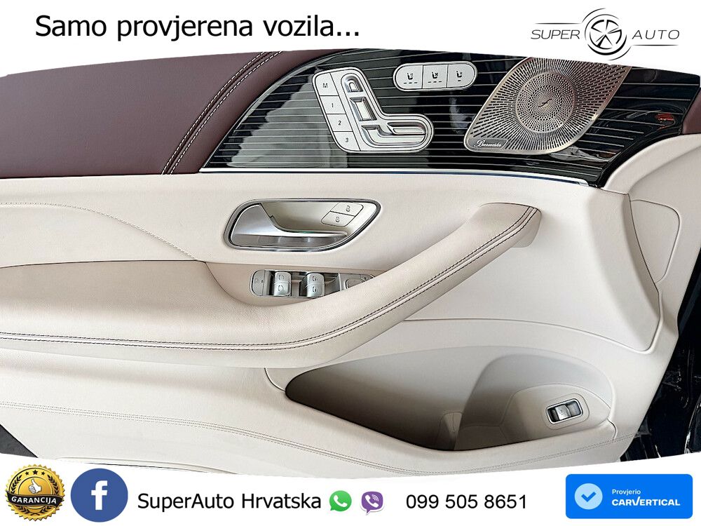 Mercedes-Benz GLS GLS 600 V8 EQ Boost 4MATIC G-TRONIC ZRAČNI+ACC+GR SJED+KAM+PANO