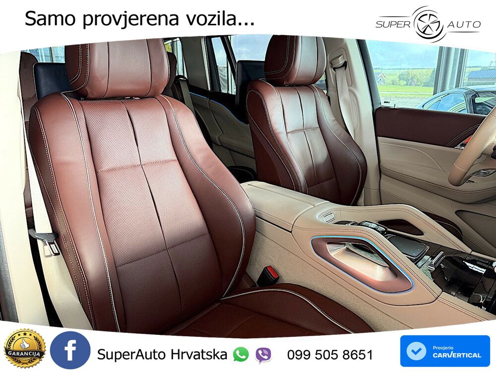 Mercedes-Benz GLS GLS 600 V8 EQ Boost 4MATIC G-TRONIC ZRAČNI+ACC+GR SJED+KAM+PANO