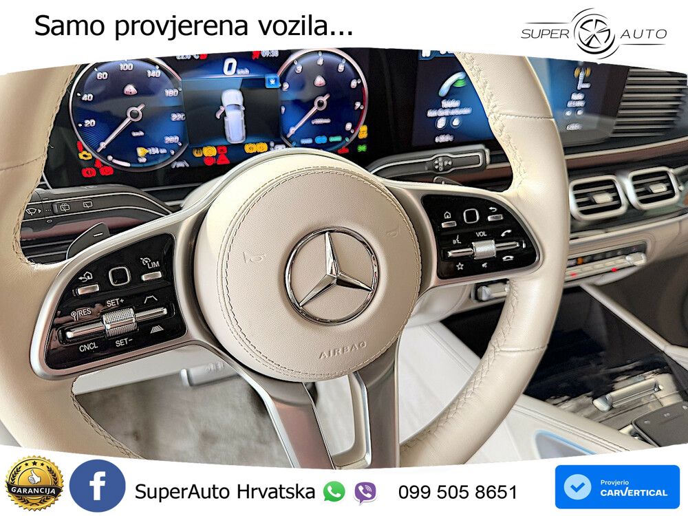 Mercedes-Benz GLS GLS 600 V8 EQ Boost 4MATIC G-TRONIC ZRAČNI+ACC+GR SJED+KAM+PANO