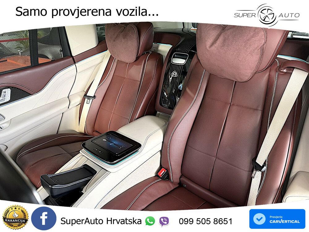 Mercedes-Benz GLS GLS 600 V8 EQ Boost 4MATIC G-TRONIC ZRAČNI+ACC+GR SJED+KAM+PANO