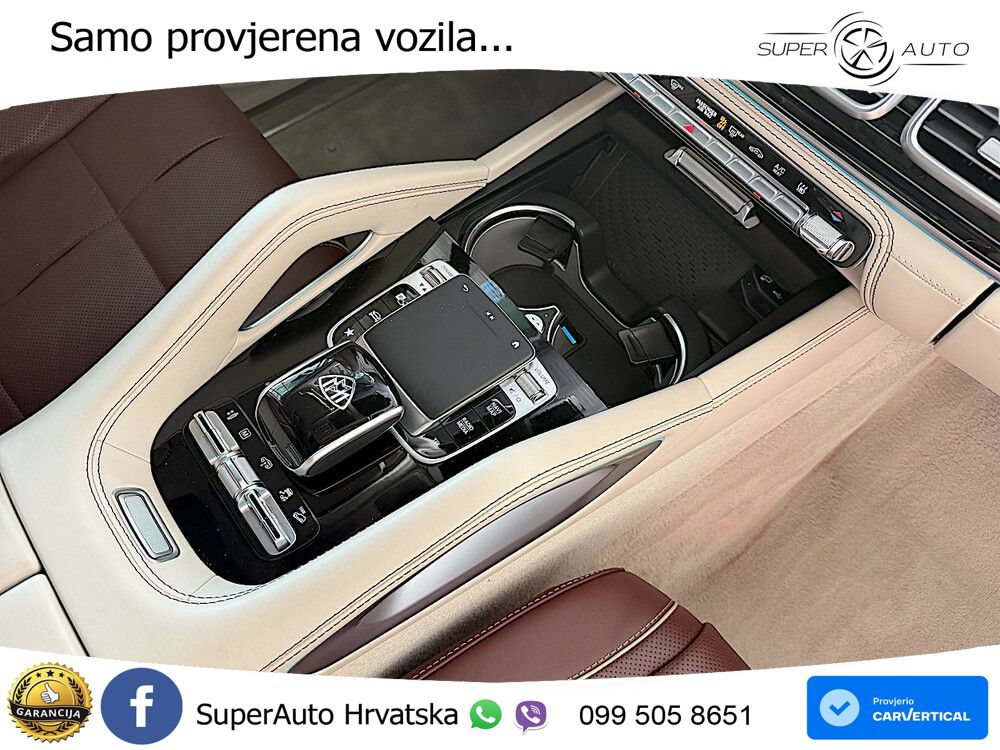 Mercedes-Benz GLS GLS 600 V8 EQ Boost 4MATIC G-TRONIC ZRAČNI+ACC+GR SJED+KAM+PANO