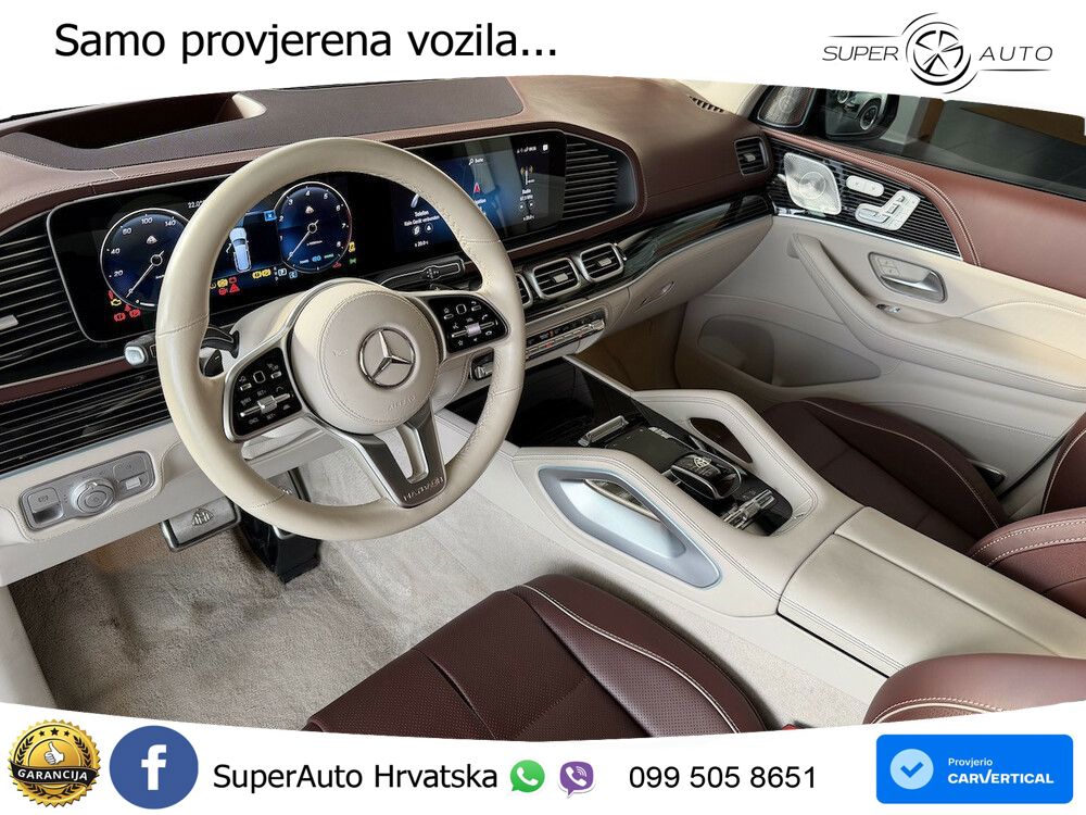 Mercedes-Benz GLS GLS 600 V8 EQ Boost 4MATIC G-TRONIC ZRAČNI+ACC+GR SJED+KAM+PANO