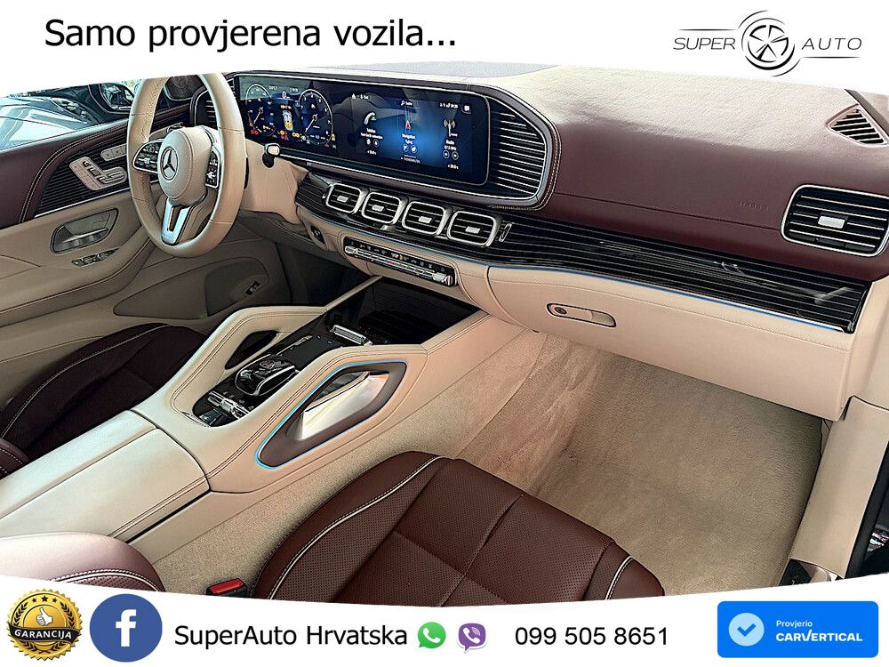 Mercedes-Benz GLS GLS 600 V8 EQ Boost 4MATIC G-TRONIC ZRAČNI+ACC+GR SJED+KAM+PANO