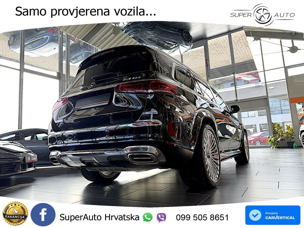 Mercedes-Benz GLS GLS 600 V8 EQ Boost 4MATIC G-TRONIC ZRAČNI+ACC+GR SJED+KAM+PANO