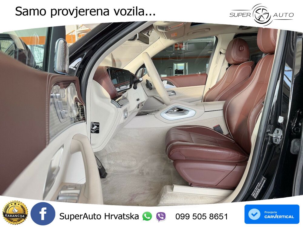 Mercedes-Benz GLS GLS 600 V8 EQ Boost 4MATIC G-TRONIC ZRAČNI+ACC+GR SJED+KAM+PANO
