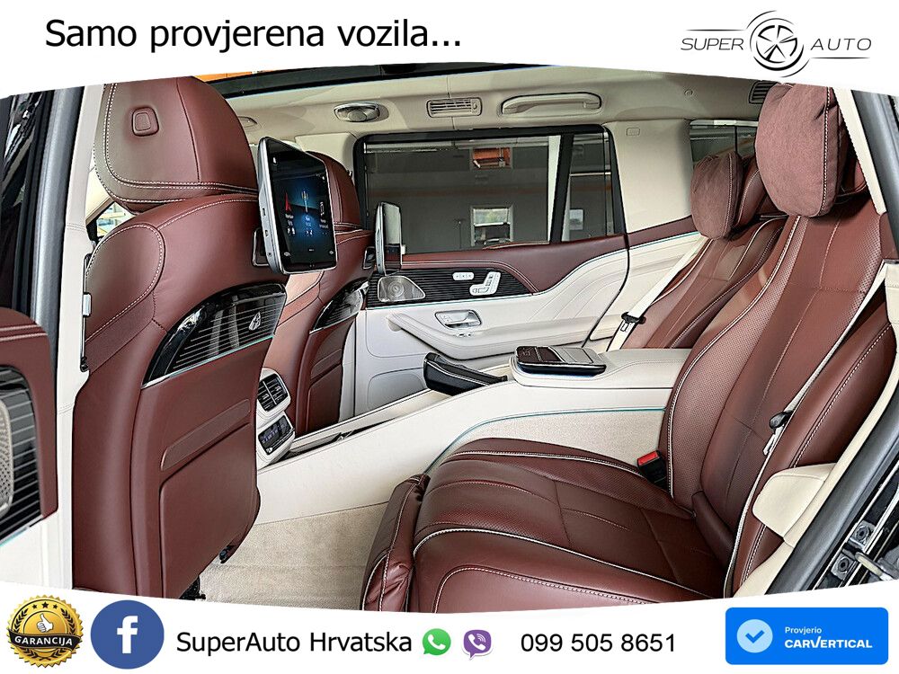 Mercedes-Benz GLS GLS 600 V8 EQ Boost 4MATIC G-TRONIC ZRAČNI+ACC+GR SJED+KAM+PANO