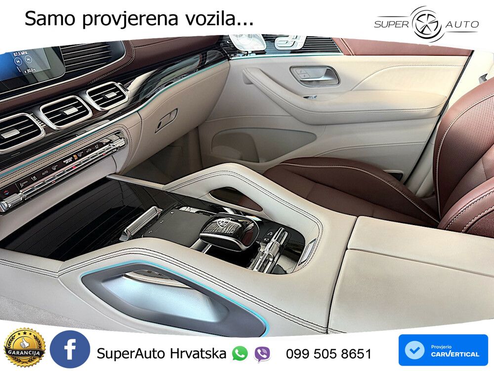 Mercedes-Benz GLS GLS 600 V8 EQ Boost 4MATIC G-TRONIC ZRAČNI+ACC+GR SJED+KAM+PANO