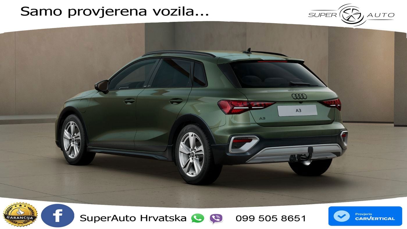 Audi A3 allstreet 40 TFSIe (204 KS) S tronic LED+GR SJED+ACC