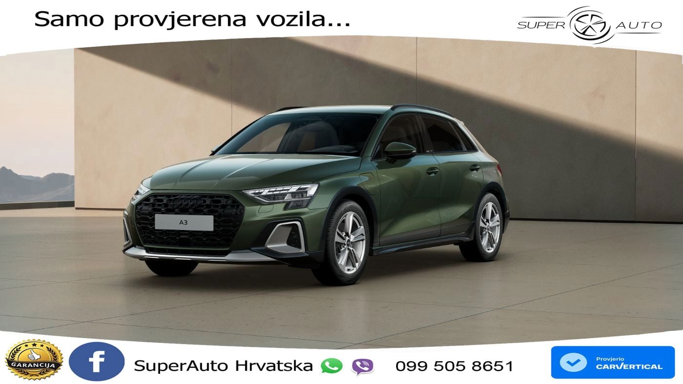 Audi A3 allstreet 40 TFSIe (204 KS) S tronic LED+GR SJED+ACC