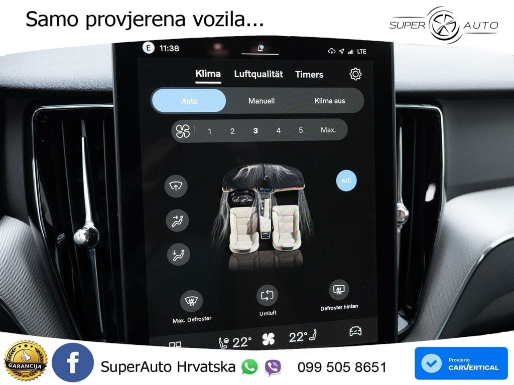 Volvo XC60 B5 Benzin AWD Geartronic LED+GR SJED+ACC