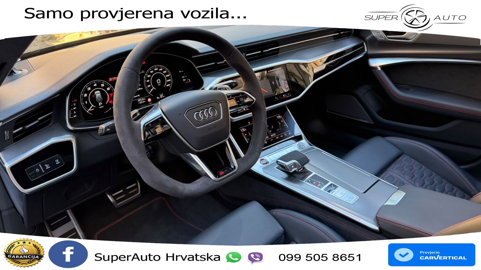 Audi RS6 Avant 4.0 TFSI V8 (600 KS) quattro Tiptronic