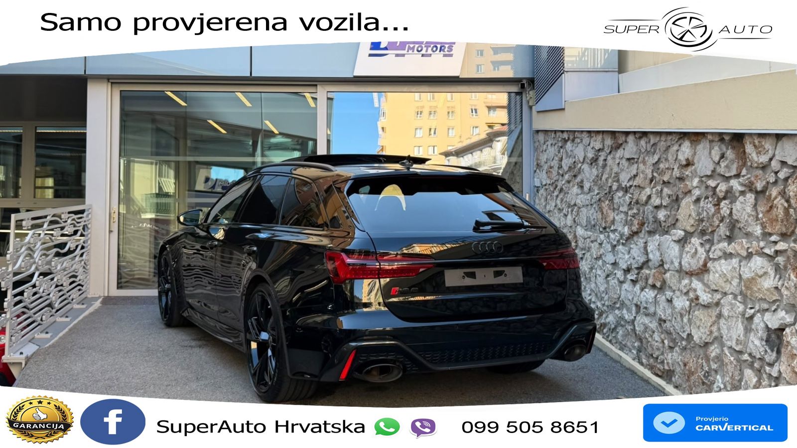 Audi RS6 Avant 4.0 TFSI V8 (600 KS) quattro Tiptronic