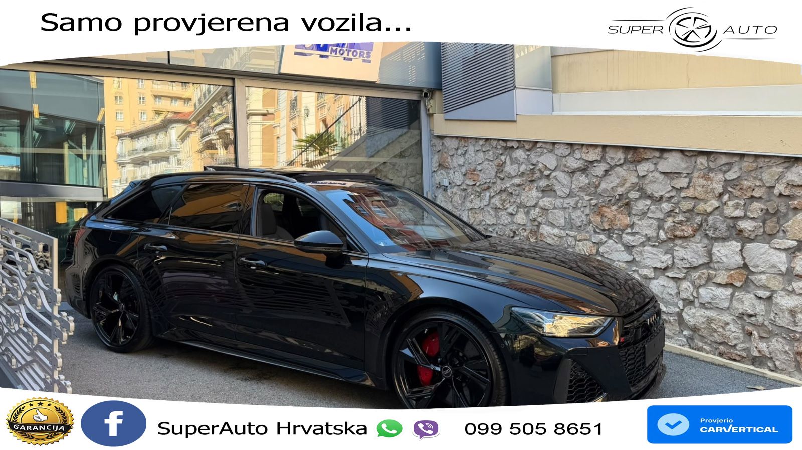 Audi RS6 Avant 4.0 TFSI V8 (600 KS) quattro Tiptronic