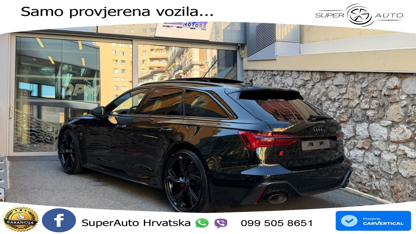 Audi RS6 Avant 4.0 TFSI V8 (600 KS) quattro Tiptronic