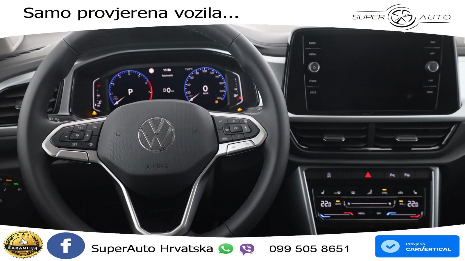 Volkswagen T-Roc 1.5 TSI (150 KS) DSG LED+GR SJED+ACC
