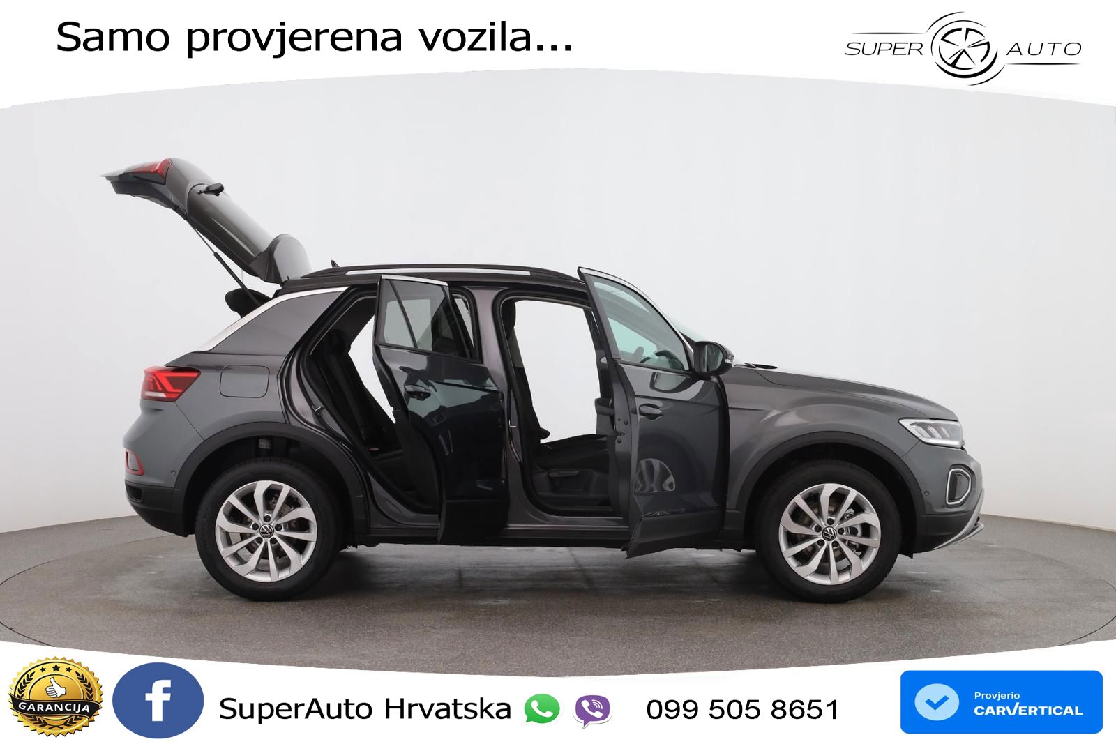 Volkswagen T-Roc 1.5 TSI (150 KS) DSG LED+GR SJED+ACC