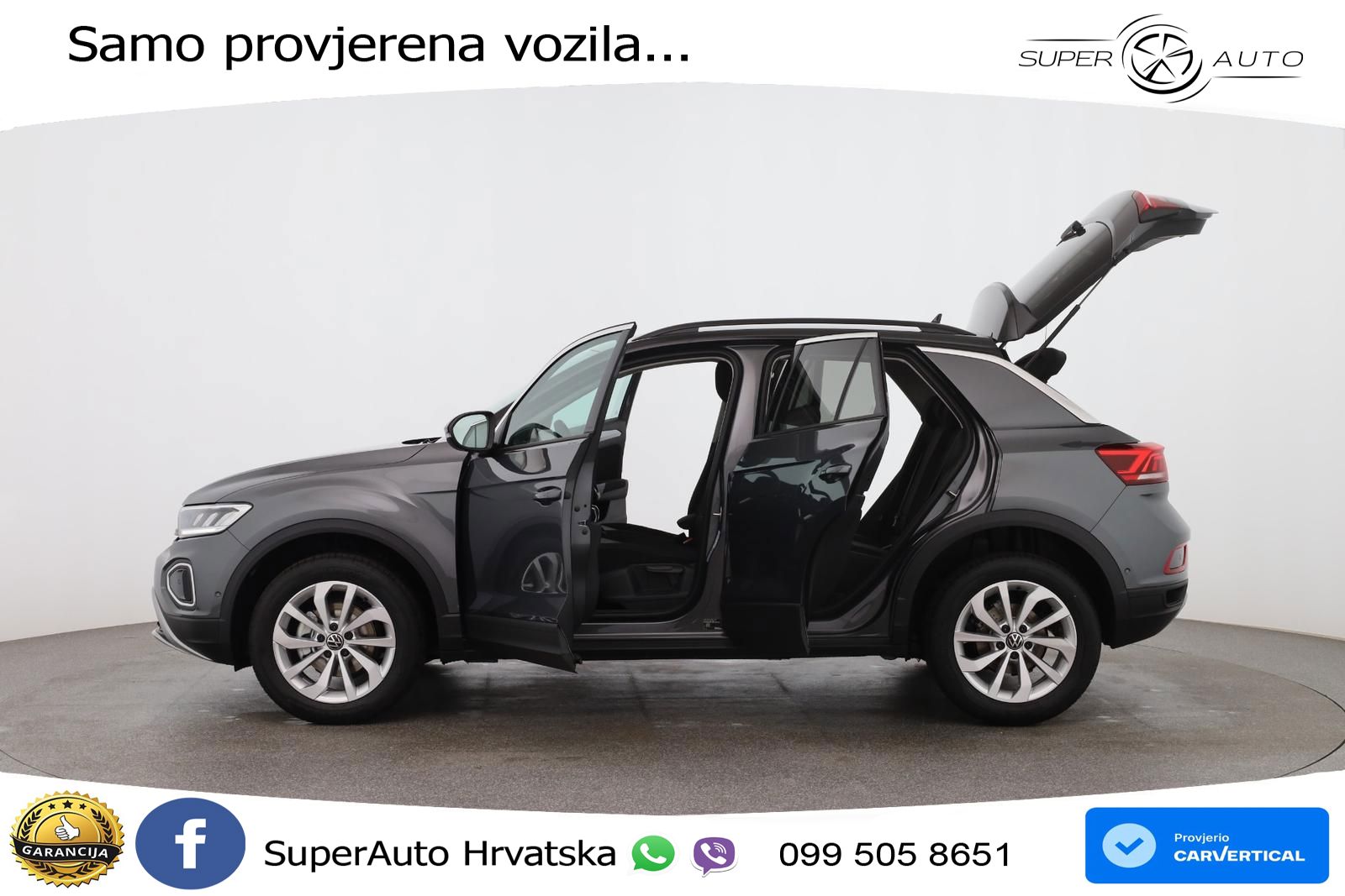 Volkswagen T-Roc 1.5 TSI (150 KS) DSG LED+GR SJED+ACC