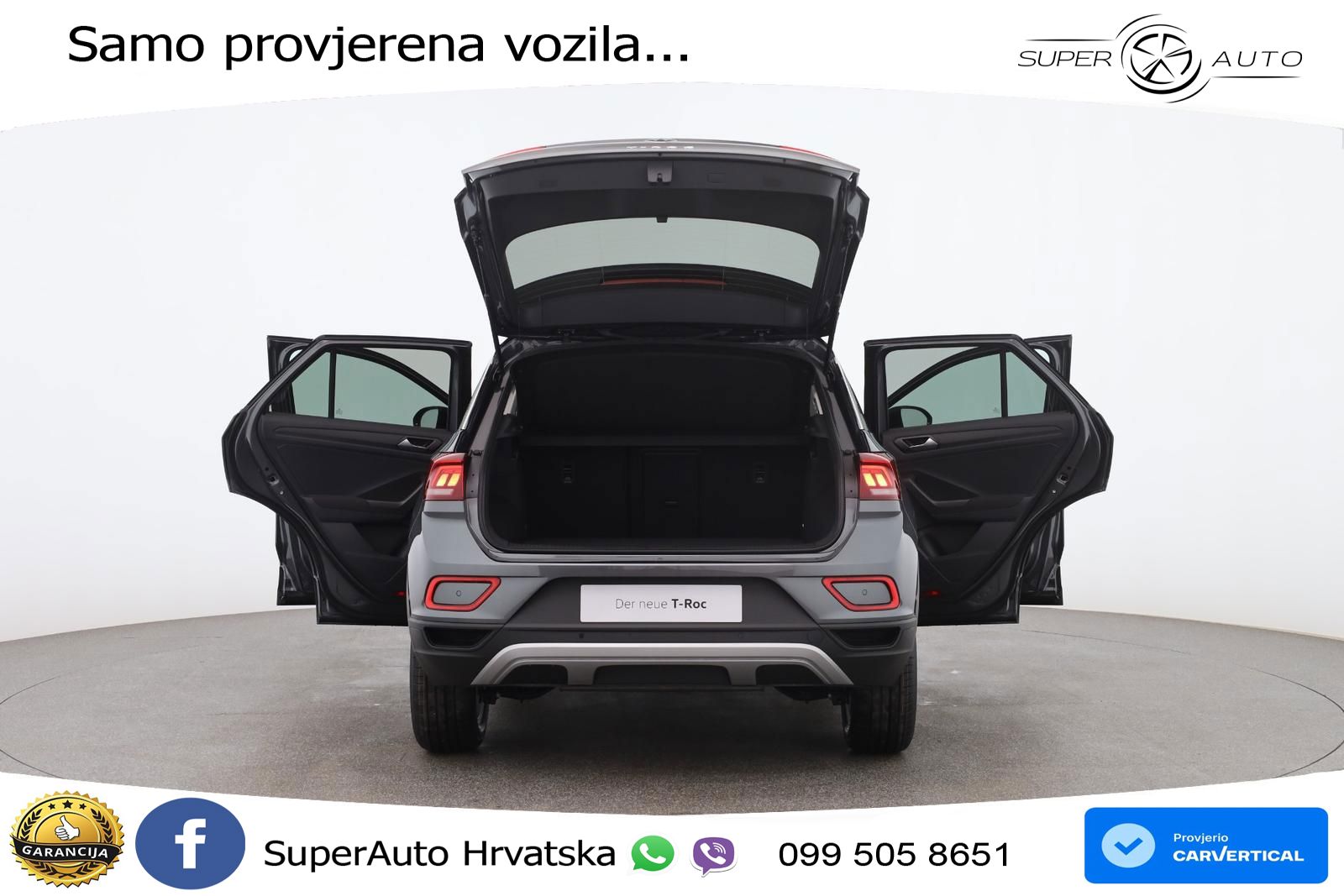 Volkswagen T-Roc 1.5 TSI (150 KS) DSG LED+GR SJED+ACC