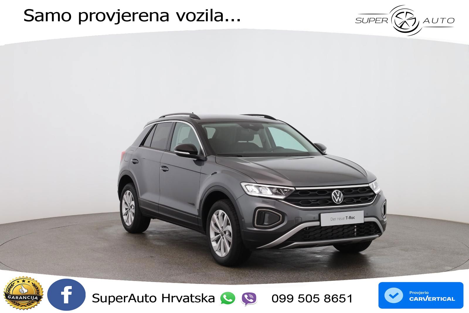 Volkswagen T-Roc 1.5 TSI (150 KS) DSG LED+GR SJED+ACC