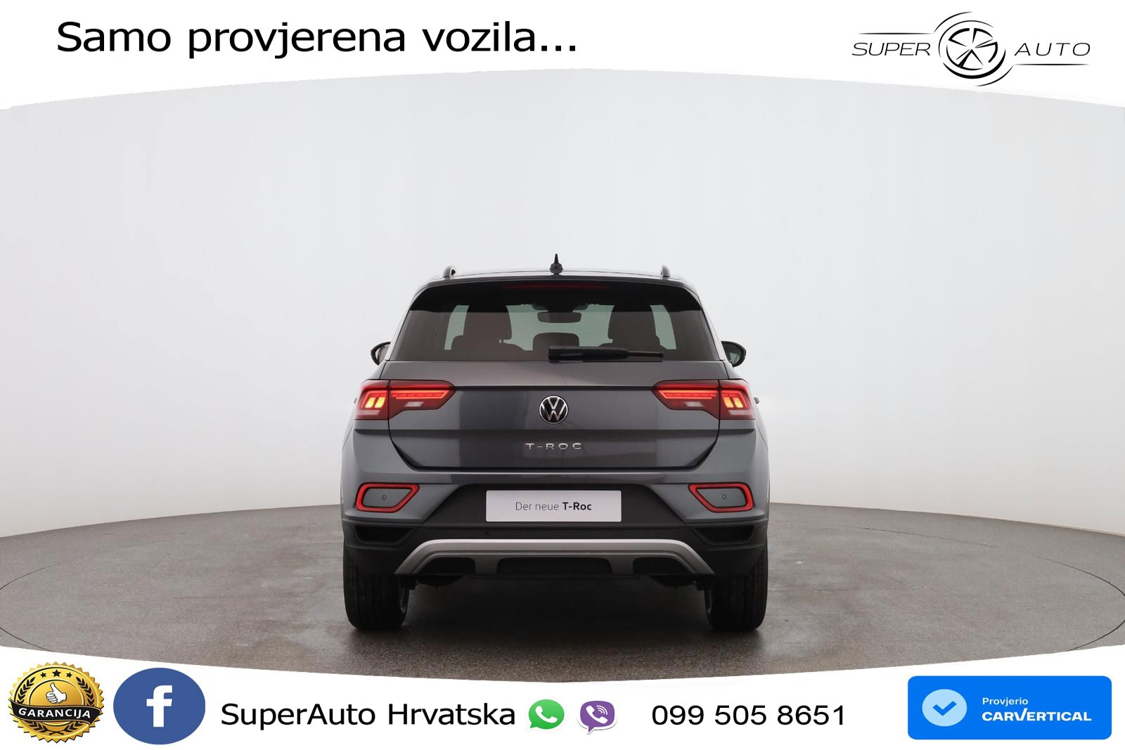 Volkswagen T-Roc 1.5 TSI (150 KS) DSG LED+GR SJED+ACC
