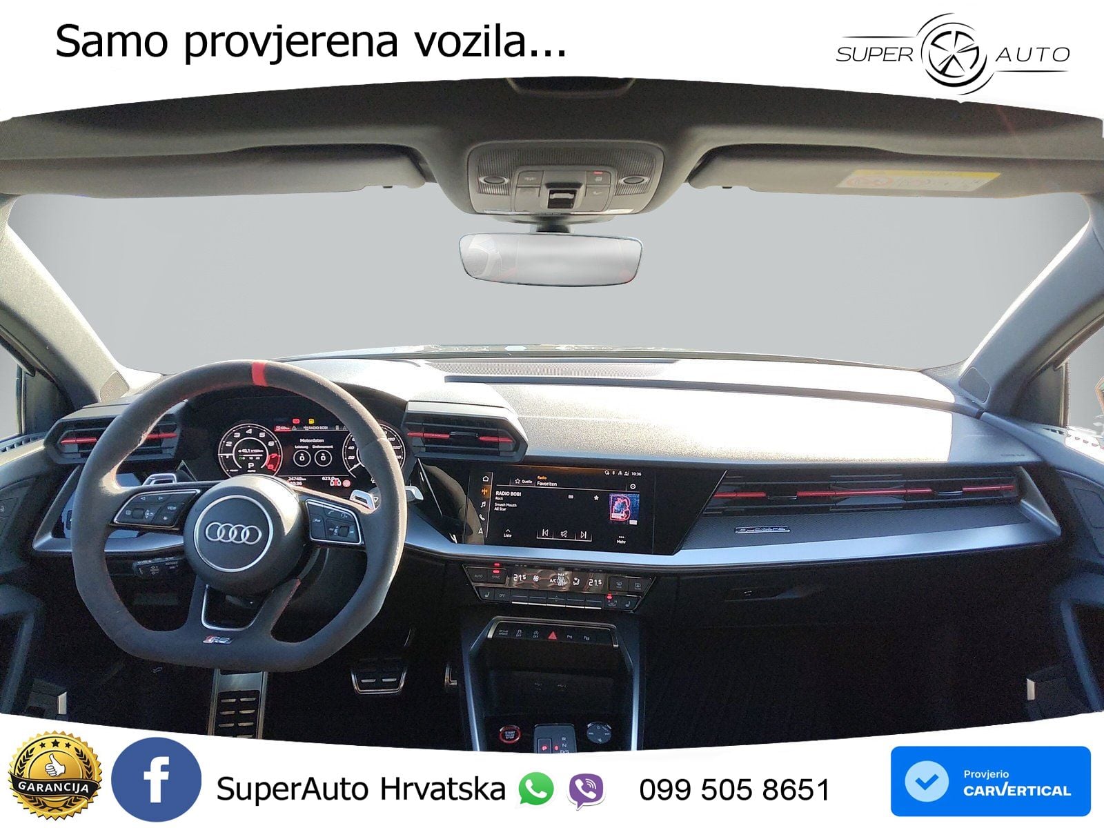 Audi RS3 Sedan 2.5 TFSI (400 KS) quattro S tronic LED+GR SJED+ACC